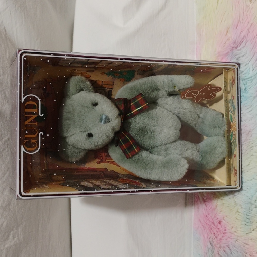 SALE! New GUND Yulebeary 1997 Christmas Collectible Bear - Picture 1 of 11